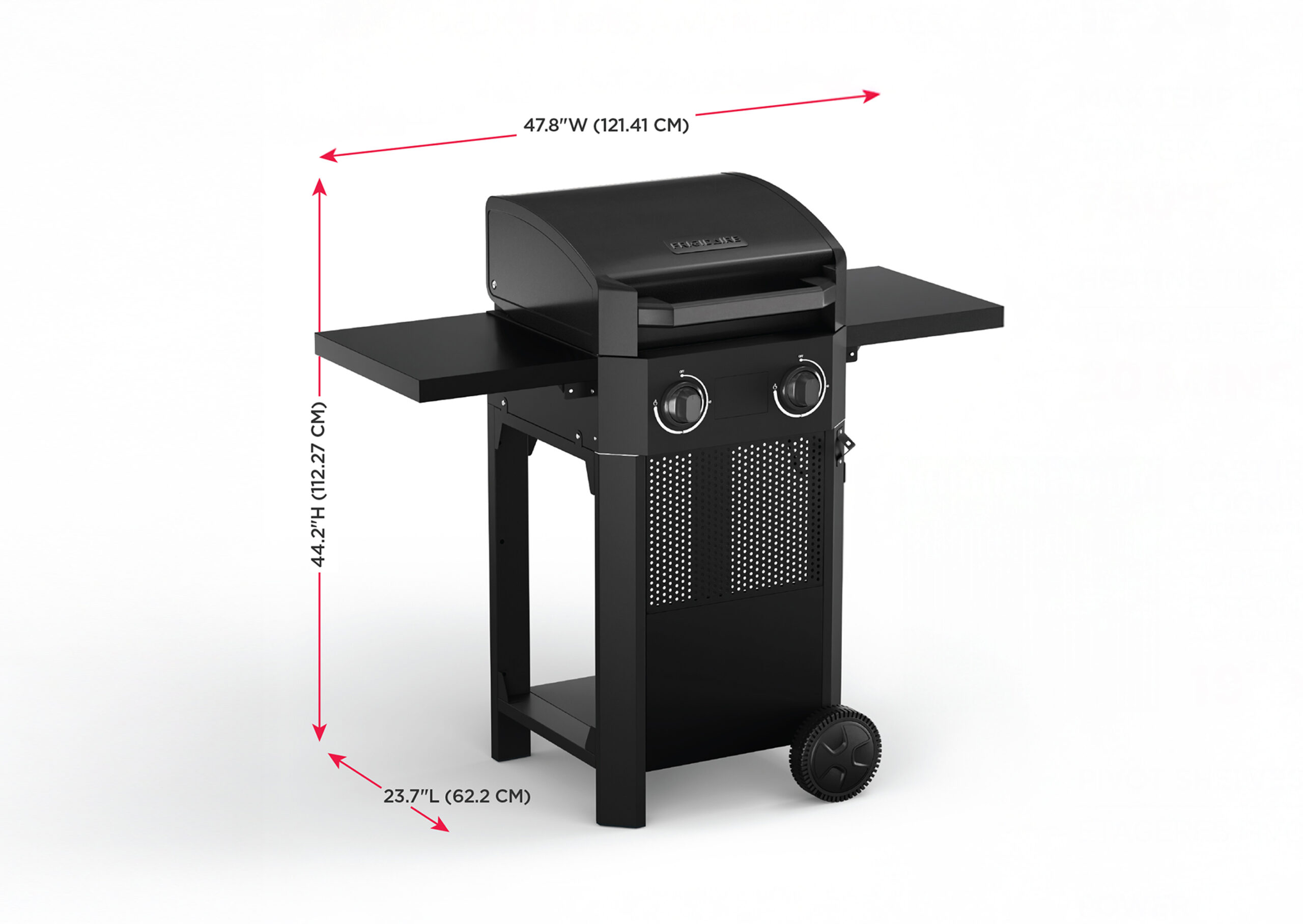 Grill Specifications with Dimensions